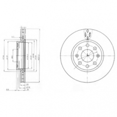 BG4004 DELPHI Тормозной диск