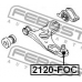 2120-FOC FEBEST Несущий / направляющий шарнир