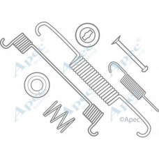 KIT724 APEC Комплектующие, тормозная колодка