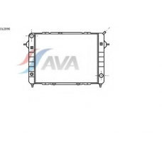 OL2098 AVA Радиатор, охлаждение двигателя