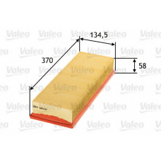 585031 VALEO Воздушный фильтр