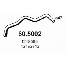 60.5002 ASSO Труба выхлопного газа
