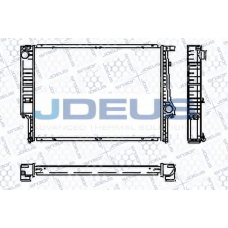 RA0050100 JDEUS Радиатор, охлаждение двигателя