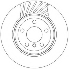 562327JC JURID Тормозной диск