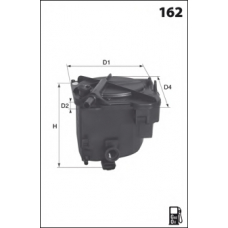 LFDF121 LUCAS FILTERS Топливный фильтр