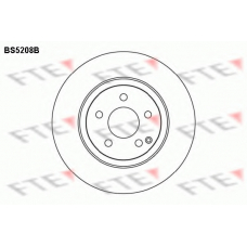 BS5208B FTE Тормозной диск