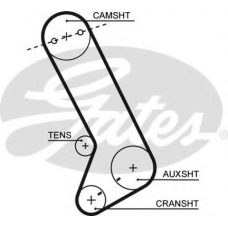 T114 GATES Ремень ГРМ