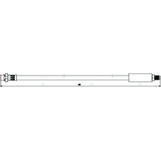 HOS3805 APEC Тормозной шланг