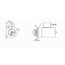063113003010 MAGNETI MARELLI Стартер