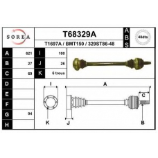 T68329A EAI Приводной вал