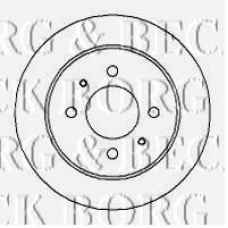 BBD4282 BORG & BECK Тормозной диск