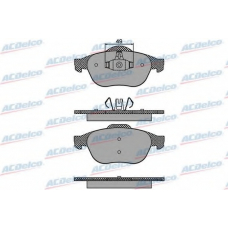 AC897081D AC Delco Комплект тормозных колодок, дисковый тормоз