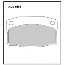 ADB0161 Allied Nippon Тормозные колодки