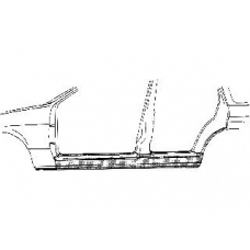 1854104 VAN WEZEL Накладка порога