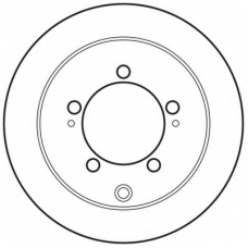 562781BC BENDIX Тормозной диск