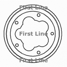 FBR624 FIRST LINE Тормозной барабан