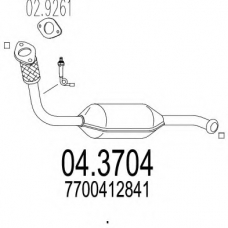 04.3704 MTS Катализатор