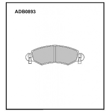 ADB0893 Allied Nippon Тормозные колодки