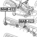 MAB-023 FEBEST Подвеска, рычаг независимой подвески колеса