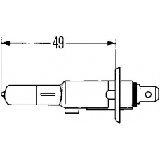 8GH 002 089-121 HELLA Лампа накаливания, основная фара; лампа накаливани