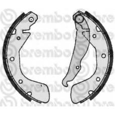 S 59 513 BREMBO Комплект тормозных колодок