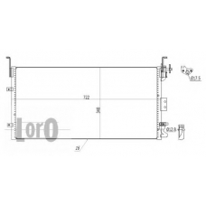 019-016-0003 LORO Конденсатор, кондиционер