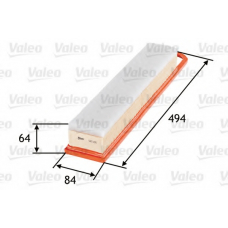 585205 VALEO Воздушный фильтр