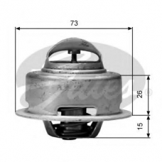 TH01591G1 GATES Термостат, охлаждающая жидкость