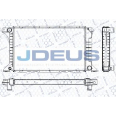 RA0120770 JDEUS Радиатор, охлаждение двигателя