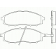 MDB2180 MINTEX Комплект тормозных колодок, дисковый тормоз