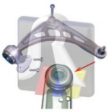 96-09569-198 RTS Рычаг независимой подвески колеса, подвеска колеса