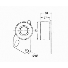 ITB-6402 IPS Parts Устройство для натяжения ремня, ремень грм