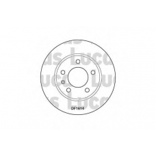 DF1614 TRW Тормозной диск