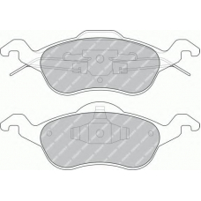 FSL1318 FERODO Комплект тормозных колодок, дисковый тормоз