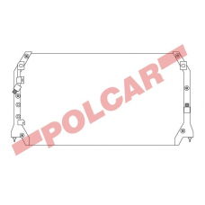 8135K8B1 POLCAR Skraplacze klimatyzacji