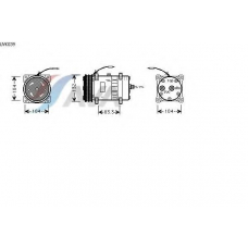 UVK039 AVA Компрессор, кондиционер