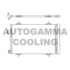 105585 AUTOGAMMA Конденсатор, кондиционер