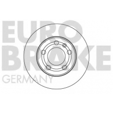 58152047101 EUROBRAKE Тормозной диск