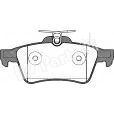 IBR-1301 IPS Parts Комплект тормозных колодок, дисковый тормоз