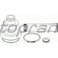 206 487 TOPRAN Комплект пылника, приводной вал