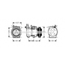 HYK278 AVA Компрессор, кондиционер