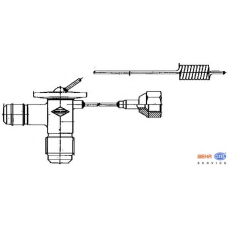 8UW 351 235-001 HELLA Расширительный клапан, кондиционер