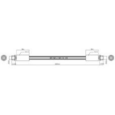 VBH996 MOTAQUIP Тормозной шланг