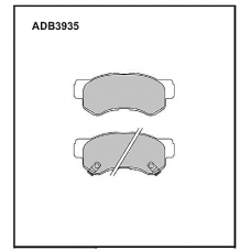 ADB3935 Allied Nippon Тормозные колодки