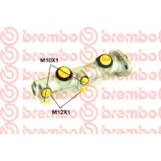 M 68 063 BREMBO Главный тормозной цилиндр