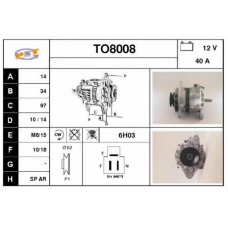 TO8008 SNRA Генератор