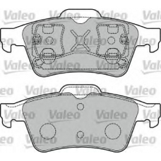 598472 VALEO Комплект тормозных колодок, дисковый тормоз