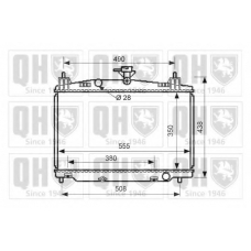 QER1866 QUINTON HAZELL Радиатор, охлаждение двигателя