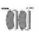 181882 ICER Комплект тормозных колодок, дисковый тормоз