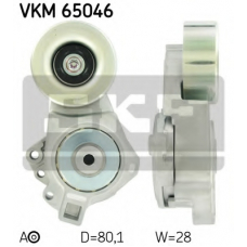 VKM 65046 SKF Натяжной ролик, поликлиновой  ремень